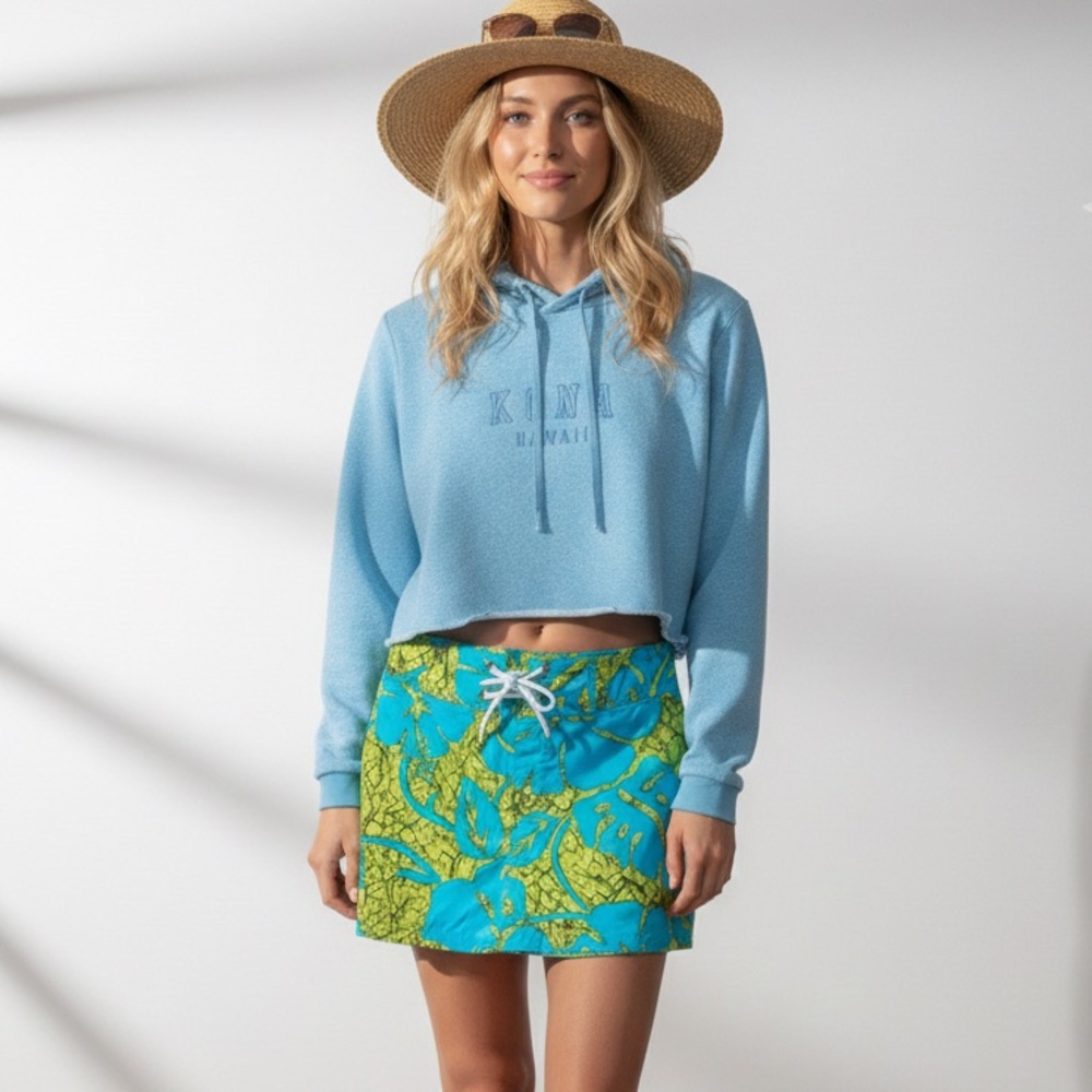 Women’s Kona Hawaii Cropped Hoodie